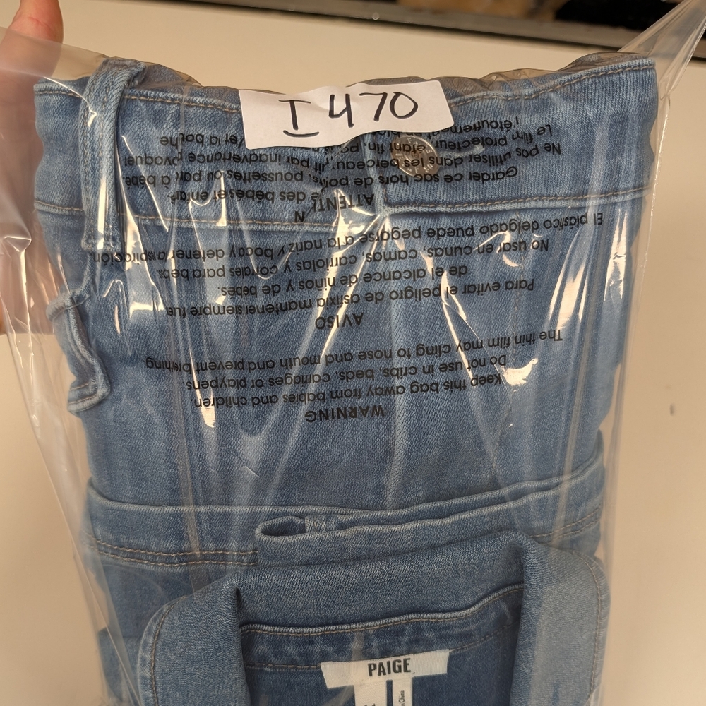 PAIGE Harper Ankle Jumpsuit Wide Leg - Picture 13 of 13